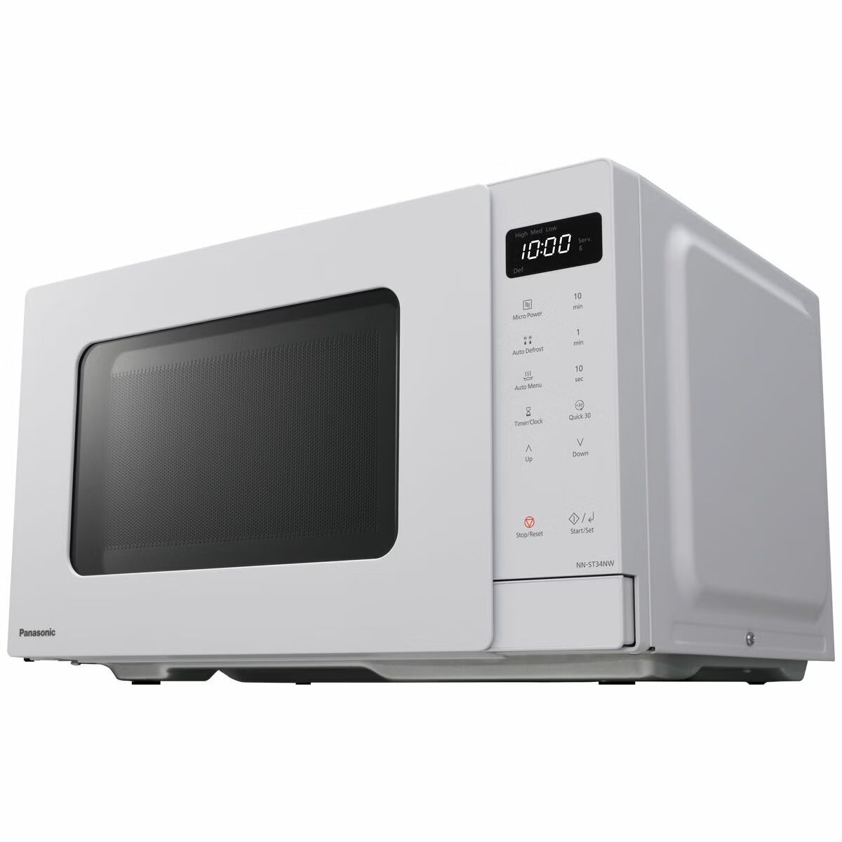 NNST34NWQPQ-006 Panasonic 25L 900W Solo Microwave Oven - White
