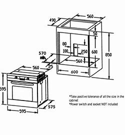 EO605VBK NEW EURO 60CM BI 5 FUNCTION ELEC BLACK & S/STEEL OVEN