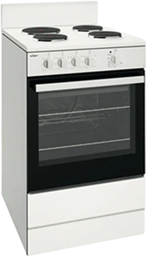 CFG503WCH Chef 54cm Freestanding Gas Cooker - White