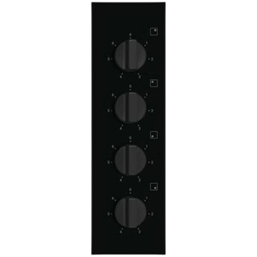 CHC642BB Chef 60cm 4 Zone Ceramic Cooktop - Black