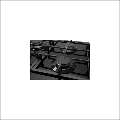 ECT900GBK2 NEW EURO 90CM BLACK GLASS WOK BNR GAS HOB