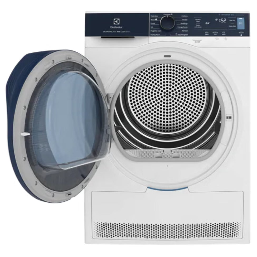EDH803R9WB Electrolux 8kg UltimateCare 900 Heat Pump Dryer with 3D Sense - White