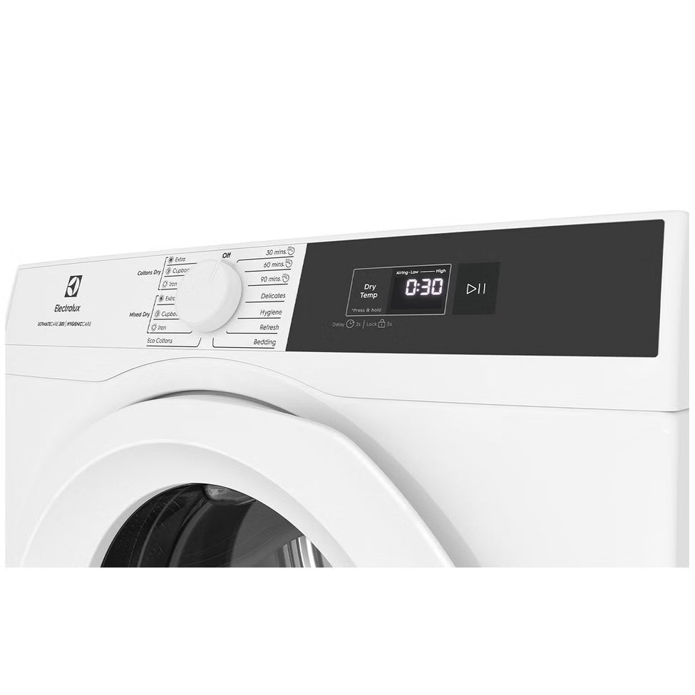 EDV705H3WC Electrolux 7kg UltimateCare Vented Dryer with SensorDry - White