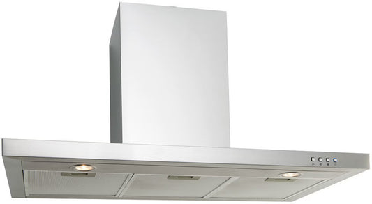 EP900SWSX Euro Appliances 90cm Straight Canopy Rangehood - Stainless Steel