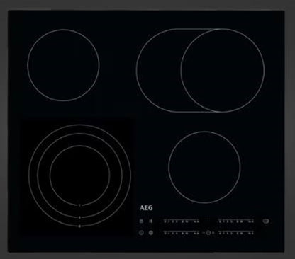 HRB64470CB AEG 60cm 4-Zone Induction Cooktop
