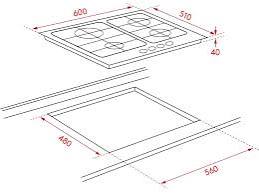ICG6F BRAND NEW INALTO 60CM S/STEEL GAS COOKTOP