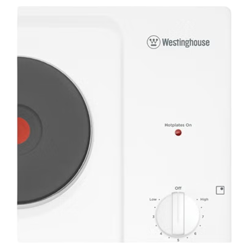 WHS642WC Westinghouse 60cm 4-Zone Electric Solid Cooktop